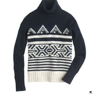 J crew alpine turtleneck sweater small S